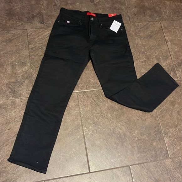 Guess Other - GUESS straight black jeans for men